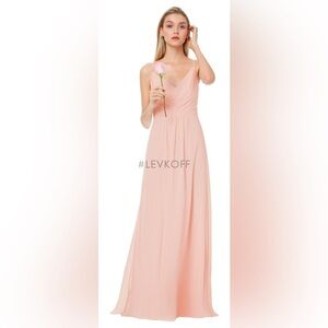 Bill Levkoff Style#7034. Shell Pink Sz.8